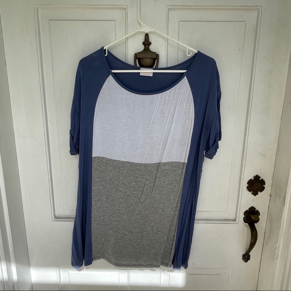 Coco Love color block top